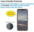 YOFO Anti Glare Matte Finish Anti-Fingerprint 9H Hammer Glass Screen Protector for Nokia 7.2