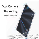 YOFO Back Cover for Oppo F15 (Transparent) with Dust Plug & Camera Protection