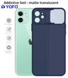 Prime Metal Shutter, Slim Protective Back Cover With Camera Slide Protector For iPhone 11