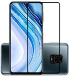 YOFO HD D+ Edge to Edge Full Screen Coverage Tempered Glass for Redmi Note 9 Pro / Redmi Note 9 Pro Max / Poco M2 Pro - Full Glue Gorilla Glass (Black)