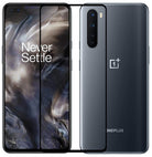YOFO HD D+ Edge to Edge Full Screen Coverage Tempered Glass for OnePlus Nord- Full Glue Gorilla Glass (Black)