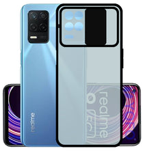 YOFO Camera Shutter Back Cover For Realme 8 {5G} With Free Foldable Mobile Stand