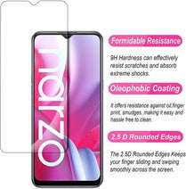 YOFO Tempered Glass Guard for Realme Narzo 20A  (Pack of 1)