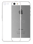 YOFO Back Cover for iPhone 5 (Transparent) with Dust Plug & Camera Protection