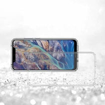 YOFO Shockproof Soft Transparent Back Cover for Nokia 7.1 Plus - (Transparent)