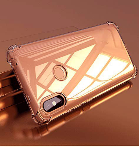 YOFO Shockproof Full Protection Back Cover for MI Redmi Note 7 Pro/Note 7 / Note 7S (Transparent)