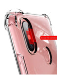 YOFO Shockproof Full Protection Back Cover for MI Redmi Note 7 Pro/Note 7 / Note 7S (Transparent)