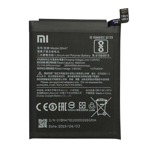 YOFO Original Battery For Xiaomi Redmi All BN Series Battery Available &nbsp;(Choose Your Model Below)