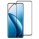 YOFO Curve Edge to Edge Full Screen Coverage Tempered Glass for " REALME 12 PRO PLUS  "- Full Glue Gorilla Glass (Black)