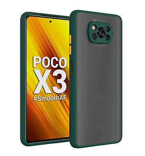 YOFO Smoke Back Cover for Poco X3