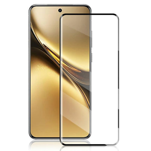 YOFO Premium HD+ Full Glue Tempered Glass For Vivo X200 Full Glue Curved Glass 100% Fingerprint Working with self installation kit (NON UV GLASS)