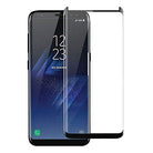 YOFO Curve Edge to Edge Full Screen Coverage Tempered Glass for " SAMSUNG GALAXY S8 / S8 PLUS "- Full Glue Gorilla Glass (Black)