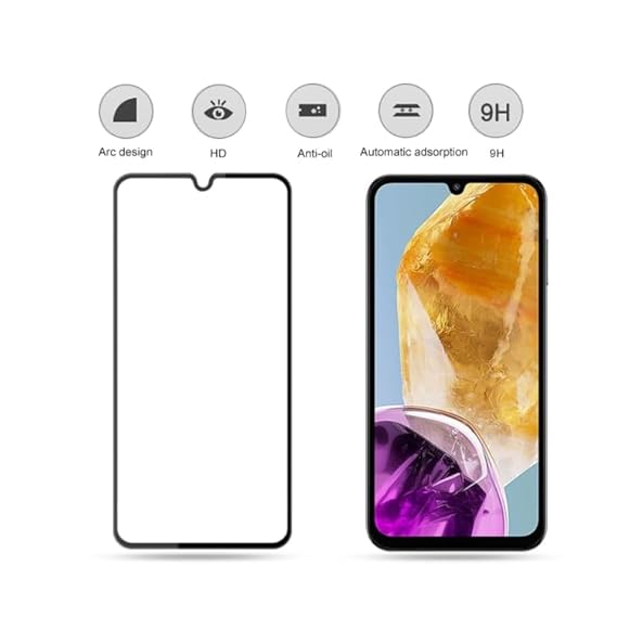 Edge to Edge Tempered Glass for Samsung F15, M15, M34 5G