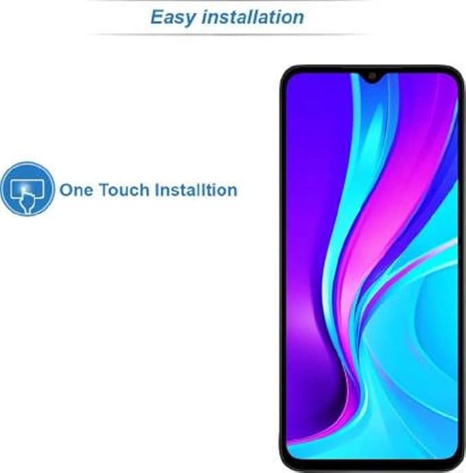 Edge to Edge Tempered Glass for Poco C55,M6 Pro, Redmi A3x, A3, 12c
