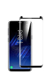 YOFO Curve Edge to Edge Full Screen Coverage Tempered Glass for " SAMSUNG GALAXY S8 / S8 PLUS "- Full Glue Gorilla Glass (Black)