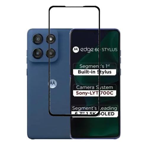 Edge to Edge Tempered Glass for Moto Edge 60 Stylus