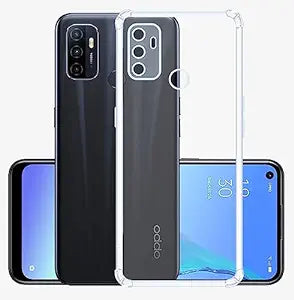 YOFO Back Cover for Oppo A53 (2020) / A33 / A53s / A32 (Flexible|Shockproof|Silicone|Transparent|Camera Protection)…