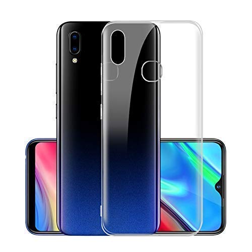 YOFO  Shockproof HD Transparent Back Cover for Samsung A20s (Transparent)