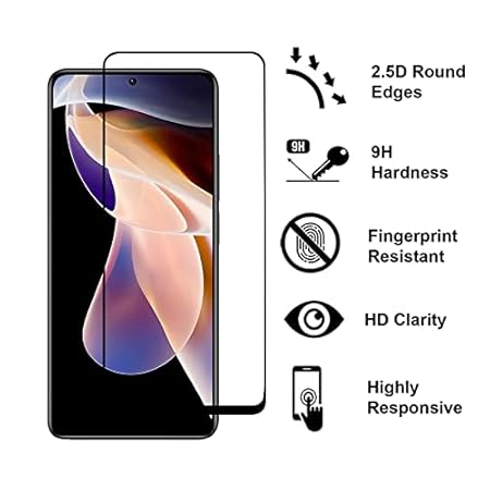 Edge to Edge Tempered Glass for Oppo Reno 7 Pro (5G)