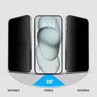 OneMinutes Edge to Edge Privacy tempered Glass for IPHONE 12
