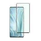 YOFO Premium HD+ Full Glue Tempered Glass For Vivo V40e Full Glue Curved Glass 100% Fingerprint Working with self installation kit (NON UV GLASS)
