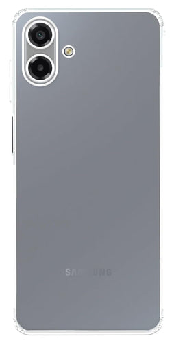 YOFO Silicon Back Cover Case for Samsung Galaxy A07 (Transparent) Camera Protection with Dust Plug