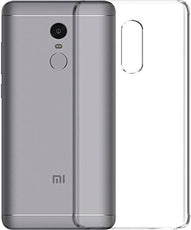 YOFO Silicone Transparent Back Cover for Mi Redmi Note 4