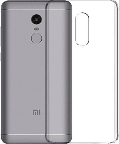 YOFO Silicone Transparent Back Cover for Mi Redmi Note 4