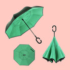 Double Layer Inverted Reversible Umbrella (Multicolor)