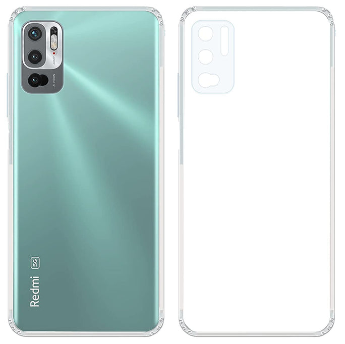 YOFO Transparent Back Cover for Mi Redmi Note 10T (5G)/ Poco M3 Pro