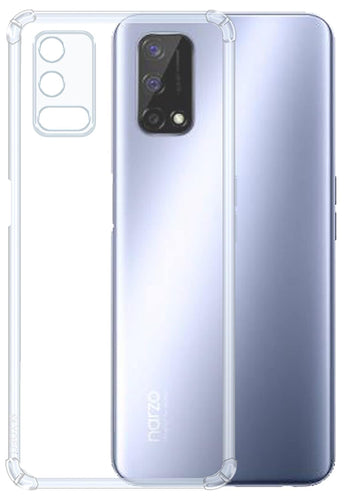 YOFO Silicone Transparent Back Cover for Narzo 30 Pro Shockproof Bumper Corner with Ultimate Protection