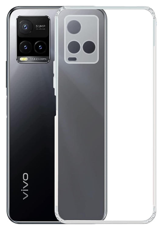 YOFO Transparent Back Cover for Vivo Y21(2021) / Vivo Y33s