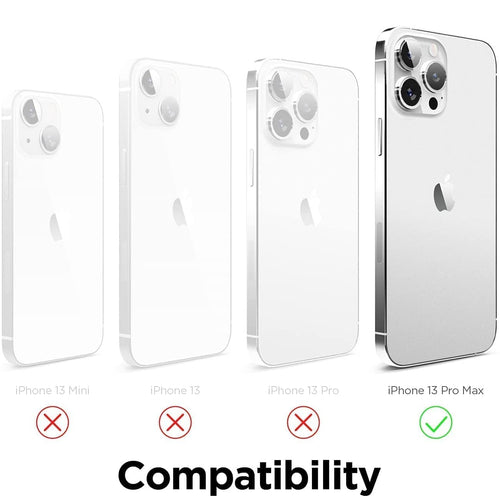 YOFO Electroplated Logo View Back Cover Case for Apple iPhone 13 Pro Max [6.7] (Transparent|Chrome|TPU+Poly Carbonate) (PURPLE)