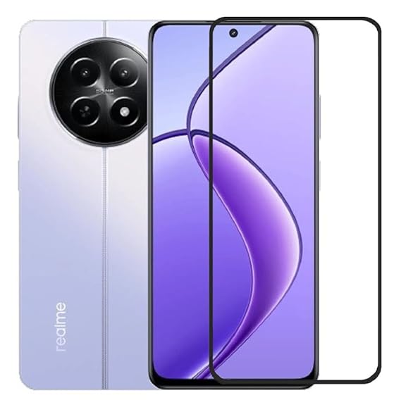 Edge to Edge Tempered Glass for Realme 12x (5G)
