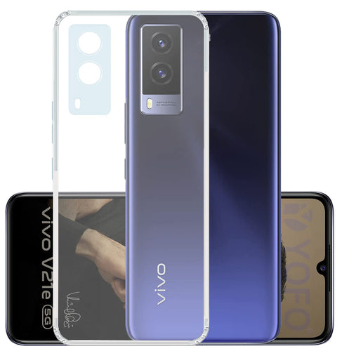 YOFO Transparent Back Cover for Vivo V21E (5G)