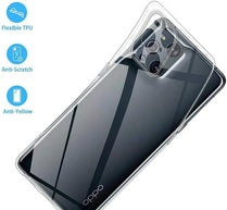 YOFO Back Cover for Oppo Find X3 / X3 Pro (Flexible|Silicone|Transparent|Full Camera Protection|Dust Plug)