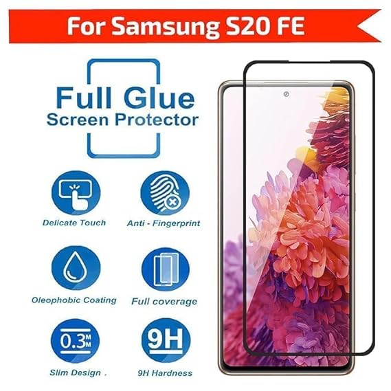 Edge to Edge Tempered Glass for Samsung S20 FE