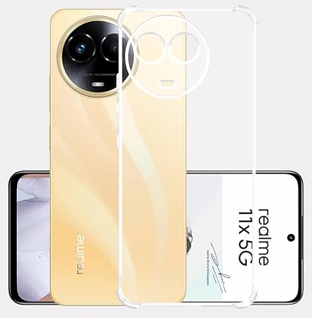YOFO Transparent Back Cover for Realme 11 (5G)