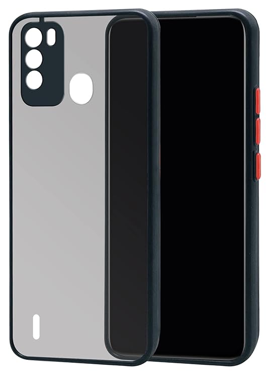 YOFO Smoke Back Cover for  Itel Vision 1 Pro