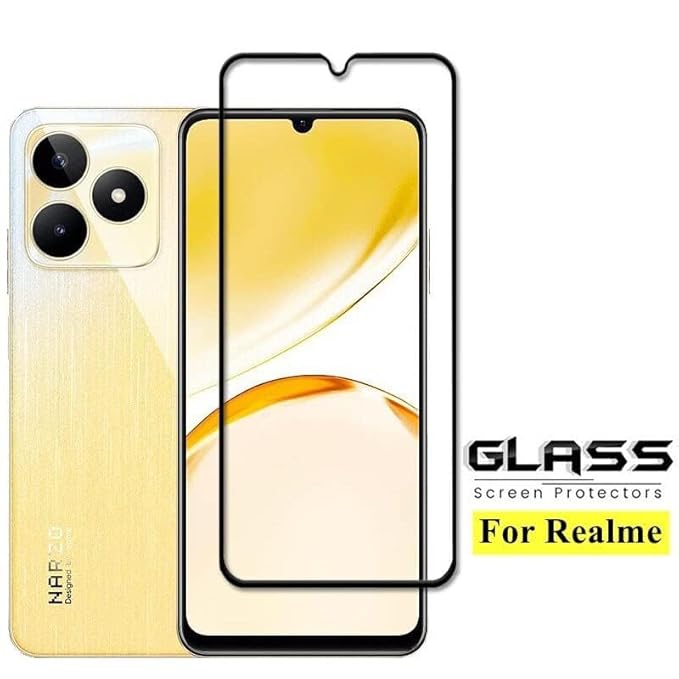 Edge to Edge Tempered Glass for Realme Narzo C53 / N53