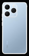 YOFO Silicon Back Cover Case for Realme 15T (5G) (Transparent) Camera Protection with Dust Plug