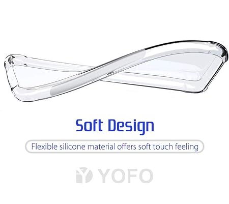 YOFO Back Cover for Vivo X90(5G) (Flexible|Silicone|Transparent|Full Camera Protection|Dust Plug)