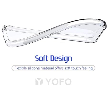 YOFO Transparent Back Cover for MI Redmi 9A