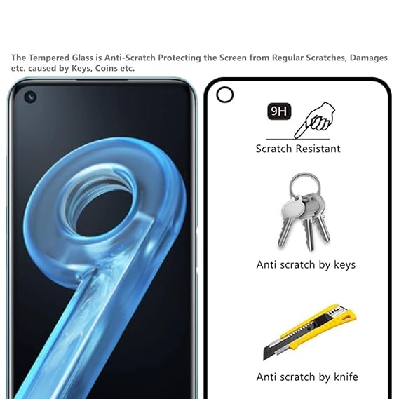Edge to Edge Tempered Glass for Realme 9 Pro