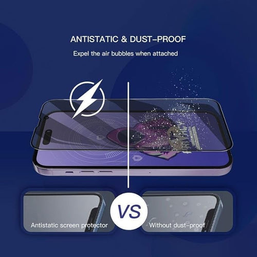 OneMinutes Edge to Edge Privacy tempered Glass for IPHONE 12