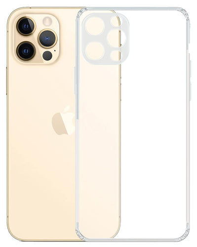 YOFO Transparent Back Cover for Apple iPhone 12 Pro(6.1)