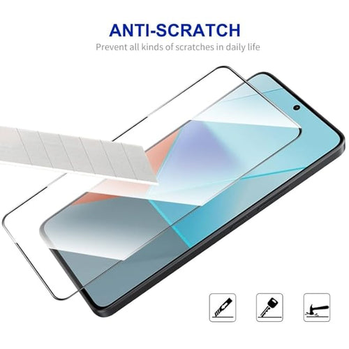YOFO Edge to Edge Tempered Glass for Redmi Note 13