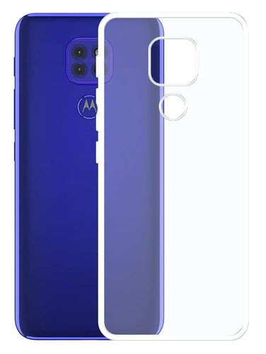 YOFO Back Cover for Motorola G9 / E7 Plus (Flexible|Silicone|Transparent|Full Camera Protection)