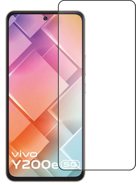 Edge to Edge Tempered Glass for Vivo Y200E