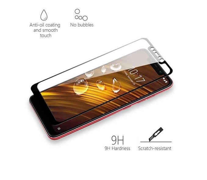 Edge to Edge Tempered Glass for Poco F1